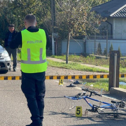 Accident grav la Bucecea, Botoșani: un biciclist a fost lovit de o mașină