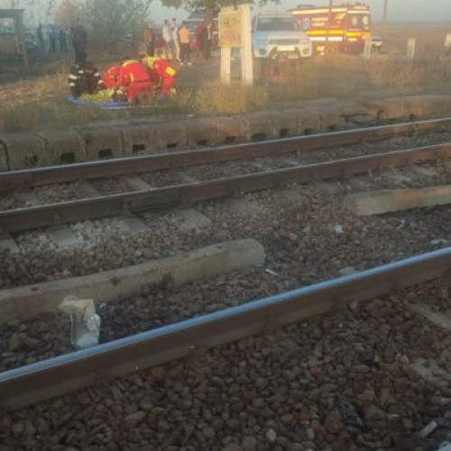 Accident feroviar pe magistrala CF 100 București - Craiova, trei victime în urma neatenției la semnele de circulație