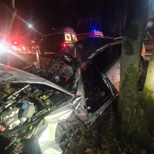 Accident grav pe o sosea din municipiul Iași