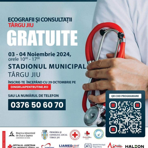 Campania DIN GRIJA PENTRU TINE ajunge la Târgu Jiu