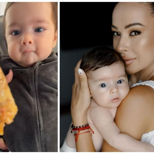 Vladuta Lupau își încântă fanii cu un videoclip adorabil alături de fiul său