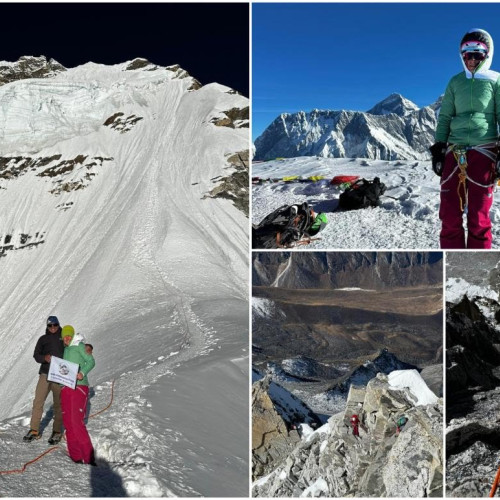 O salvamontistă din Brașov a cucerit vârful Ama Dablam din Himalaya