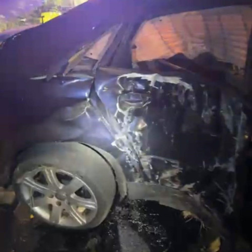 Accident rutier în Calafat: un tânăr fără permis a ajuns la spital