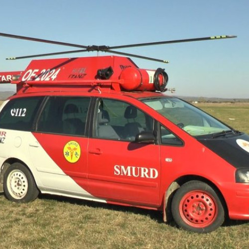 Aerodromul Barza introduce prima maşină elicopter din parc