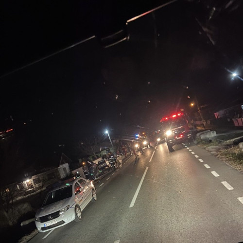 Accident rutier grav în Vladuleni, comuna Bilteni