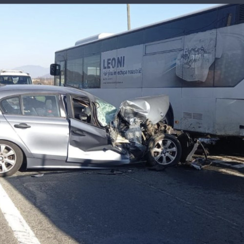 Accident rutier în Viisoara, Bistrița-Năsăud