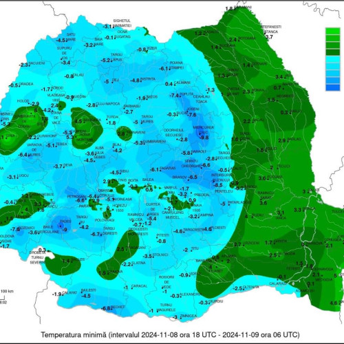 Gerul de dimineață lovește Gorjul: temperaturi record