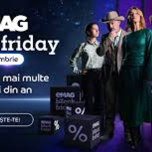 Black Friday la eMAG: Vânzări record și oferte diverse