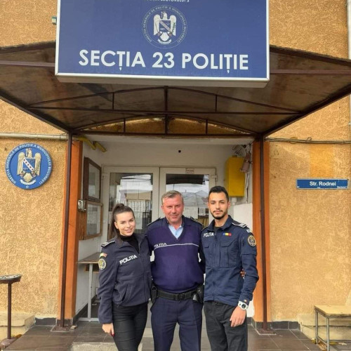 Momente emoționante la poliția din București: Costel Mocanu sărbătorește 25 de ani de carieră