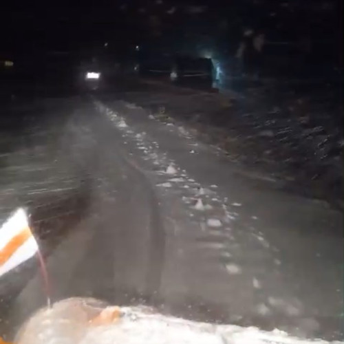 Prima ninsoare a sezonului la stațiunea montană Rânca