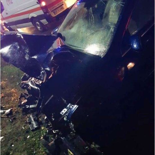 Accident rutier în Campurelu: doi tineri, la spital
