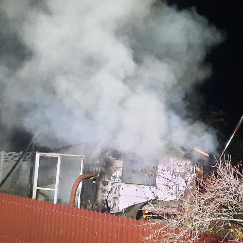 Incendiu devastator în Tufeni, județul Olt, fără victime