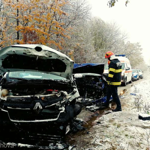 Accident rutier în comuna Târgsoru Vechi, cu șase persoane implicate