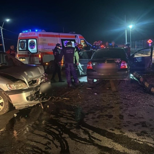 Un nou accident rutier pe DN 56, în Hinova