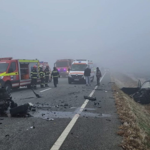 Accident rutier pe DN 56 cu patru victime în județul Dolj