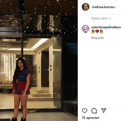 Melissa Borcea, &quot;fiica secretă&quot; a lui Cristi Borcea, își continuă studiile în Statele Unite