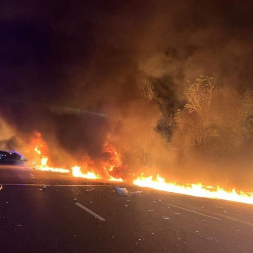 Un polițist și o jandarmerită au salvat viața unui șofer român pe autostrada A1