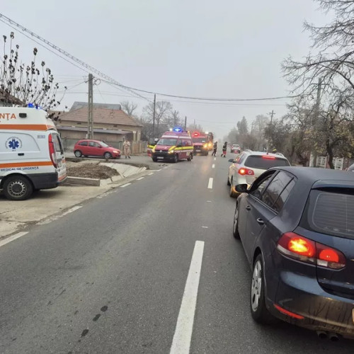 Accident rutier în comuna Brebeni, judetul Olt