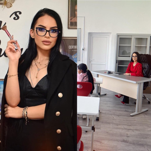 Mădălina Cotoi din Târgu Jiu deschide un salon de înfrumusețare după ce a obținut cea mai mare notă la titularizare