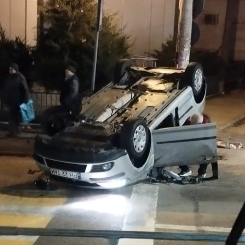 Accident pe strada Gheorghe Doja din Ploiești
