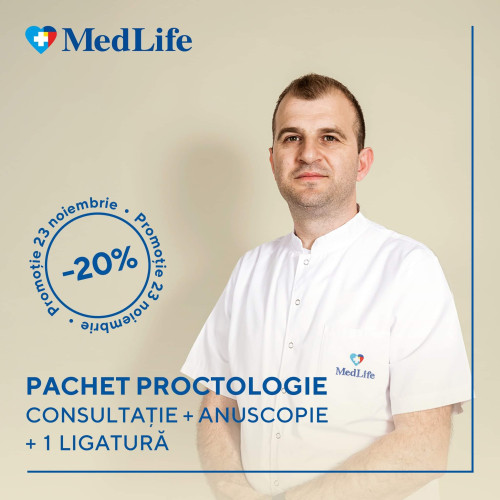 Consultatii reduse la clinica MedLife din Targu Jiu