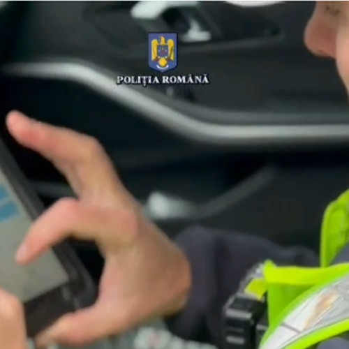 Polițiștii rutieri din Gorj folosesc tablete pentru aplicarea amenzilor