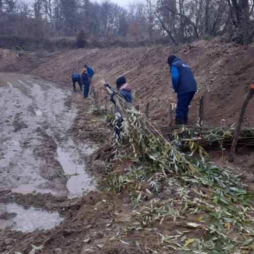 Decolmatări și consolidări în județul Gorj