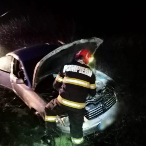 Accident rutier la Flămânzi, județul Botoșani