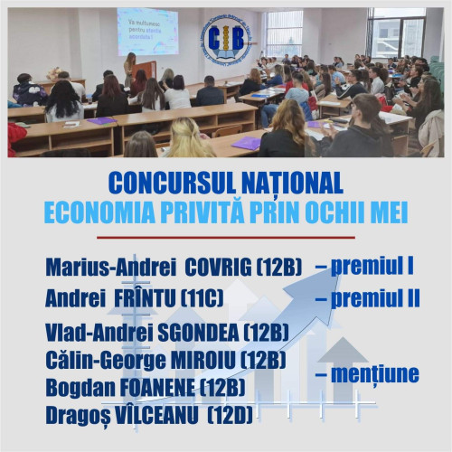 Elevii de la Colegiul Național &quot;Tudor Vladimirescu&quot; Târgu Jiu, premiați la o competiție națională