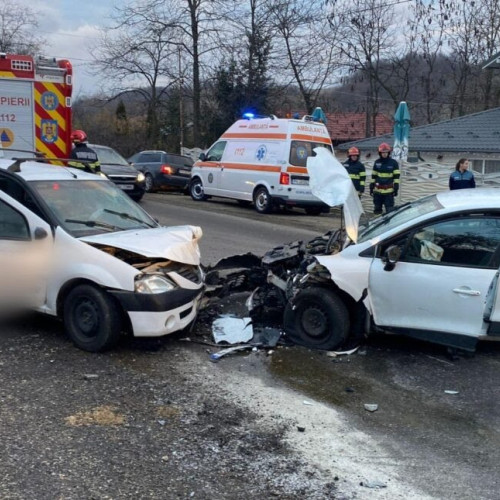 Accident rutier în comuna Posești, județul Prahova
