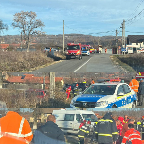 Accident rutier la Copăcioasa, comuna Scoarța