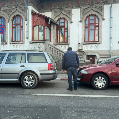 Accident rutier pe strada Republicii din Târgu Jiu