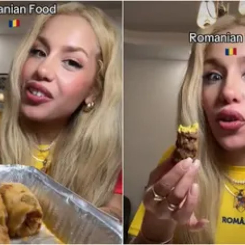 O tânără din Maroc devine fan al preparatelor tradiționale românești