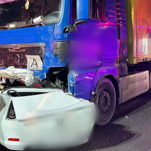 Accident rutier pe DN1C-E576 în localitatea Fundătura