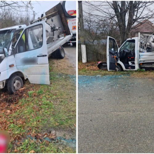 Accident rutier pe Drumul Național 67B, în localitatea Livezi