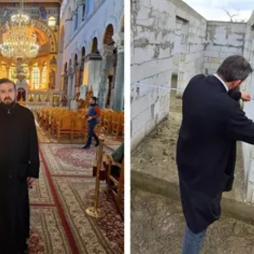 Preotul care lucrează în construcții pentru a-și ajuta enoriașii a impresionat România