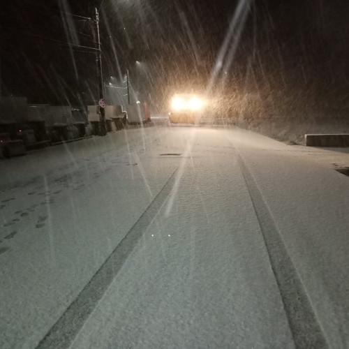 Precipitatii mixte in Gorj, cu ninsori consistente la munte