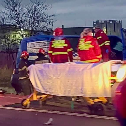 Coliziune gravă pe DN 1, în zona Vestem