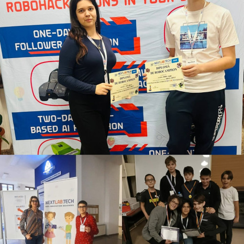 Finala Concursului Național de Robotică NEXTLAB.TECH s-a desfășurat la București