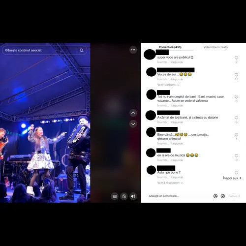 Vladuta Lupau, în centrul atenției după un concert contestat