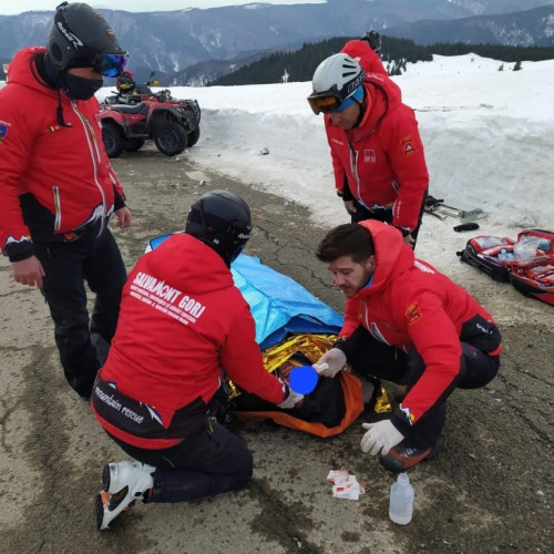Accident cu ATV în stațiunea Ranca