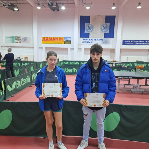 Doi elevi de la Colegiul Național &quot;Ecaterina Teodoroiu&quot; din Târgu Jiu, rezultate excelente la un campionat național sportiv