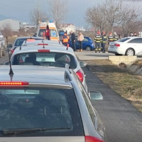 Accident rutier pe Strada Narciselor din Târgu Jiu