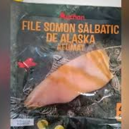 Auchan retrage de la vânzare file de somon salbatic din Alaska din cauza bacteriei Listeria