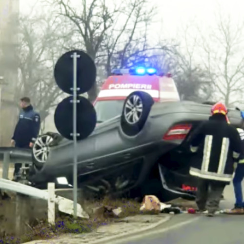 Accident rutier pe centura ocolitoare a localității Vinerea