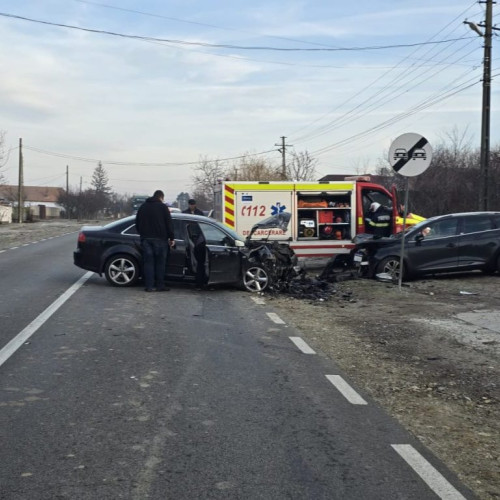 Accident rutier în comuna Strejesti, judetul Olt