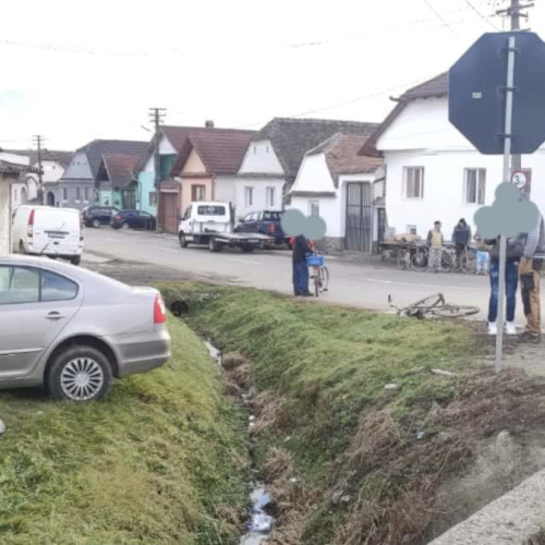 Accident rutier pe DN1, în localitatea Bradu