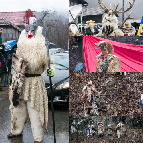 Traditia pitarailor cu masti în satele Orzesti și Calugareni