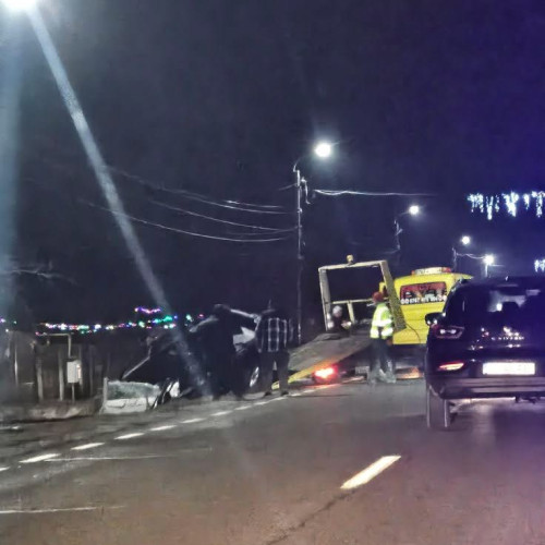 Accident rutier în prima zi de Crăciun la Cornesti, comuna Bălășești
