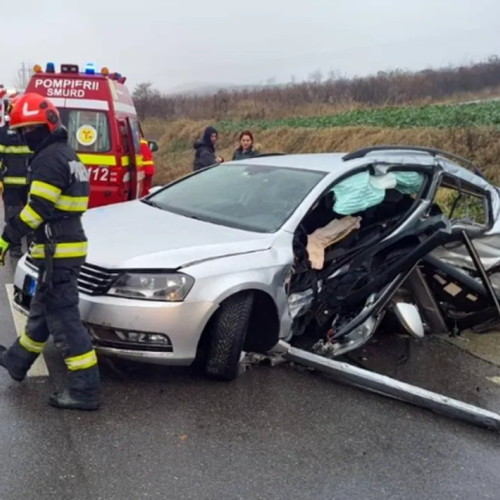 Două persoane au decedat într-un accident pe Drumul Județean 280B